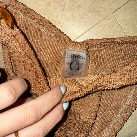 Hunza G Brown Bikini Set - Picture 6 of 6